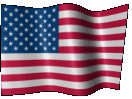 Animated American flag